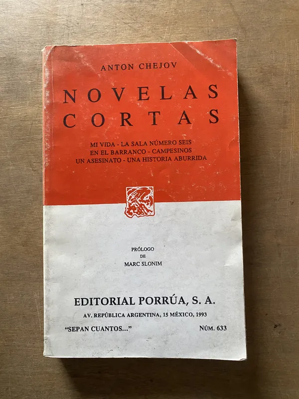 Novelas Cortas - Chejov Anton (3x1)