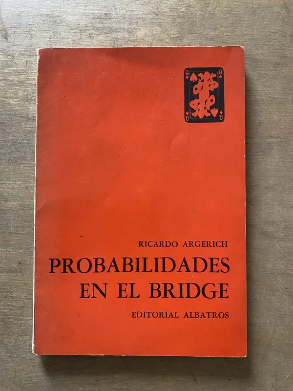 Tapa de Probabilidades en el Bridge - Argerich Ricardo (3x1)