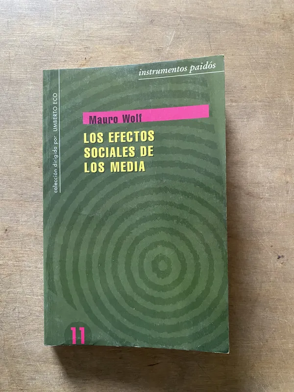 Los efectos sociales de los media - Wolf Mauro (3x1)