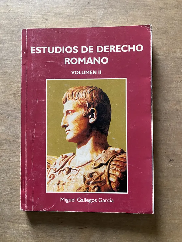 Estudios de Derecho Romano - Gallegos Garcia Miguel (3x1)