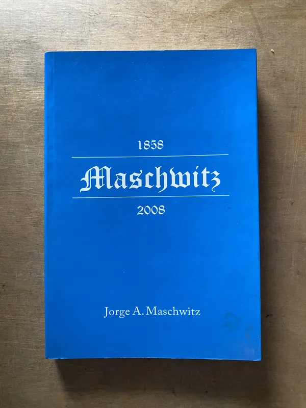 Tapa de Maschwitz - Maschwitz Jorge A. (3x1)