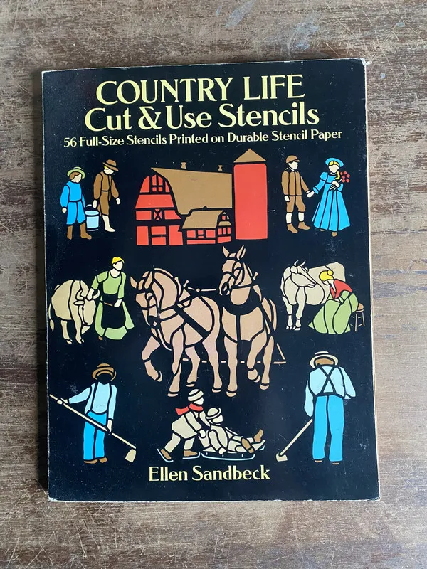 Country Life Cut & Use Stencils - Sandbeck Ellen (5t0)