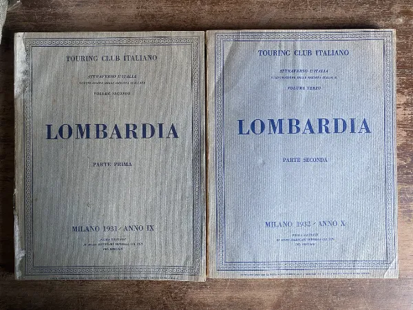 Tapa de Lombardia - Touring club italiano (5t0)