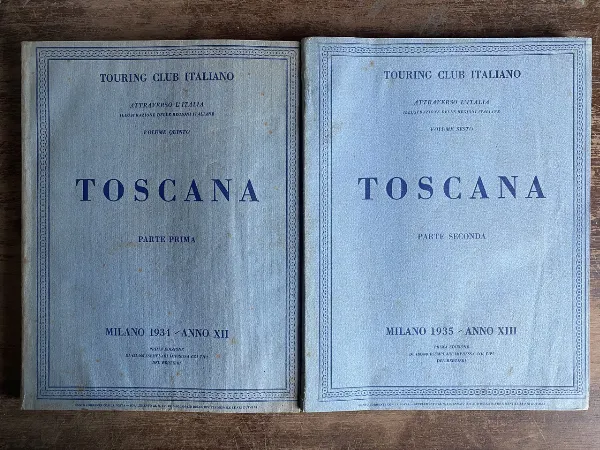 Tapa de Toscana - Touring club italiano (5t0)