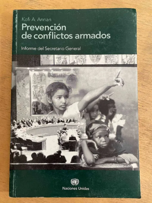 Tapa de Prevencion De Conflictos Armados. Informe Del S- Annan (h3)