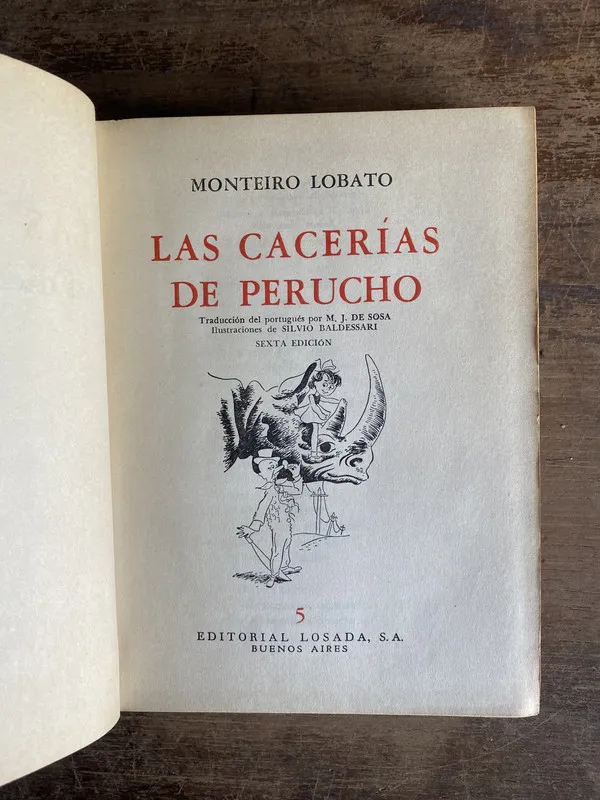 Las cacerias de Perucho - Lobato Monteiro (5h0)
