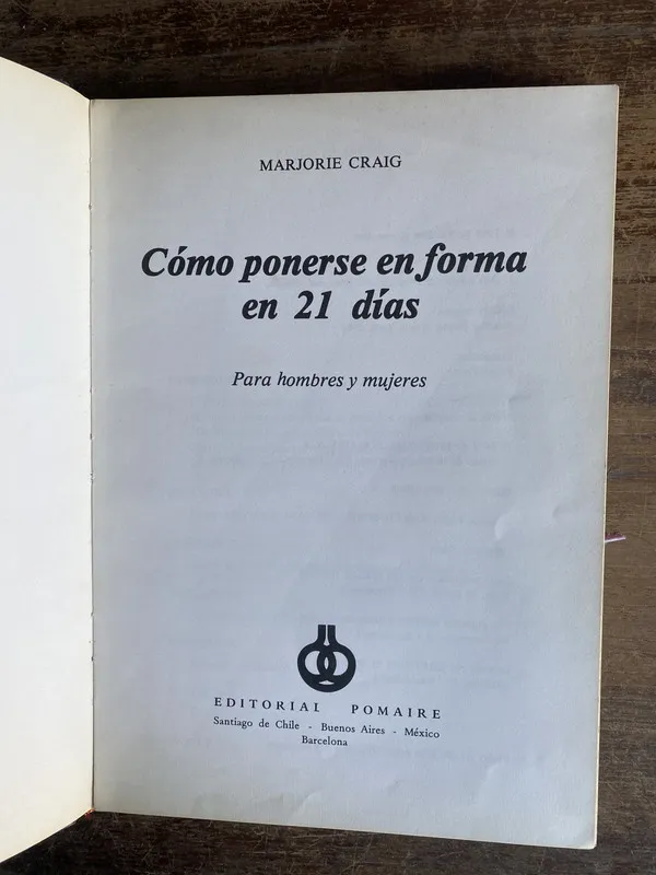 Tapa de Como ponerse en forma en 21 dias - Craig Marjorie (5i0)