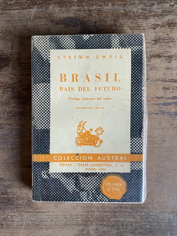 Tapa de Brasil Pais del Futuro - Zweig Stefan (5i0)