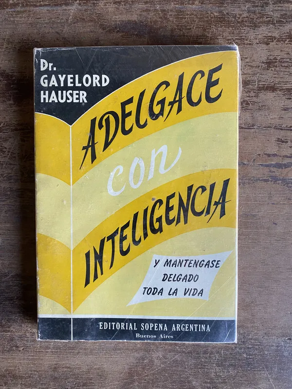 Tapa de Adelgace con inteligencia - Hauser Gayelord (5i0)