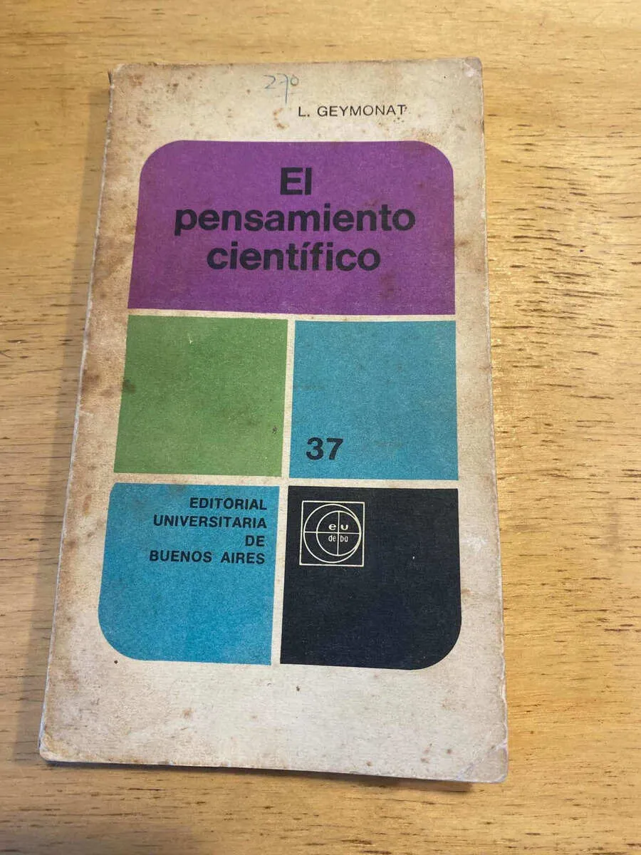 El Pensamiento Cientifico - Geymonat, L. (papel)