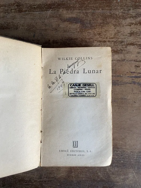 La Piedra Lunar - Collins Wilkie (4z0)
