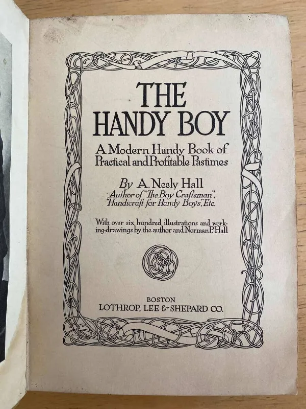 Tapa de The Handy Boy - Hall, Neely (k2)