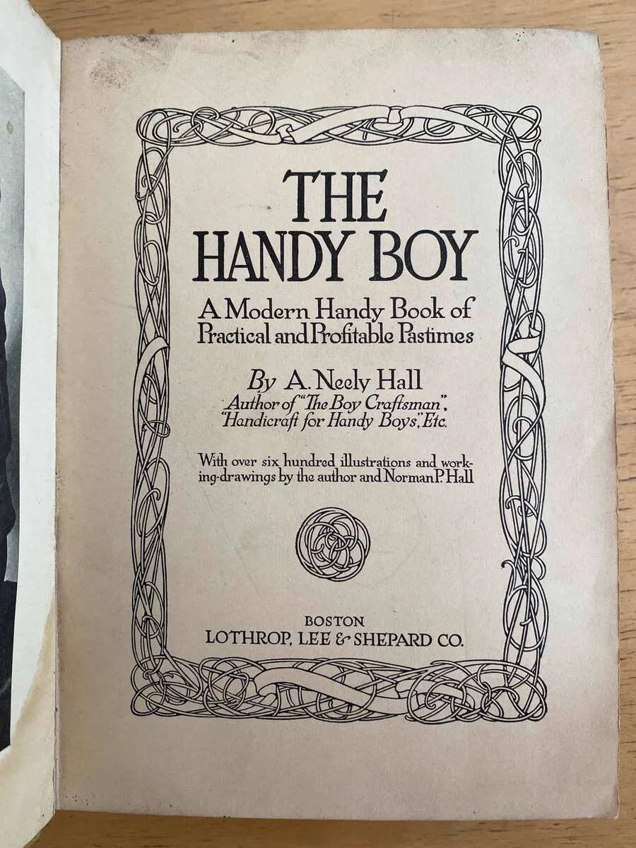 The Handy Boy - Hall, Neely (k2)