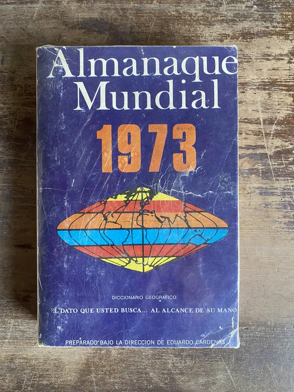 Almanaque Mundial 1973 - Cardenas Eduardo (5a0)