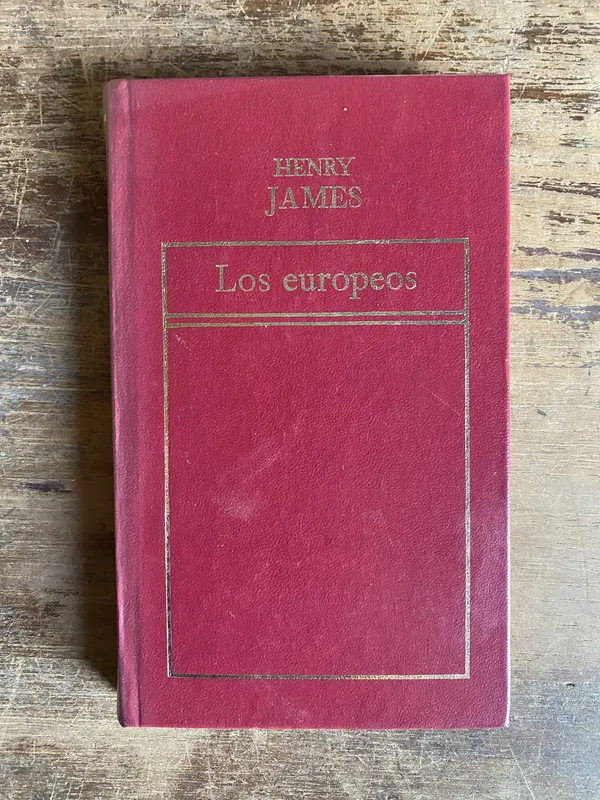 Tapa de Los europeos - James Henry (5b0)