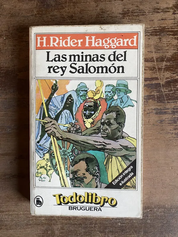 Tapa de Las minas del rey Salomon - Haggard H. Rider (5b0)
