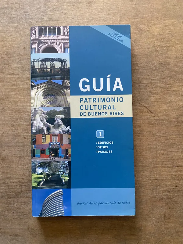Tapa de Edificios - Guia Patrimonio Cultural de Buenos Aires (3y3)