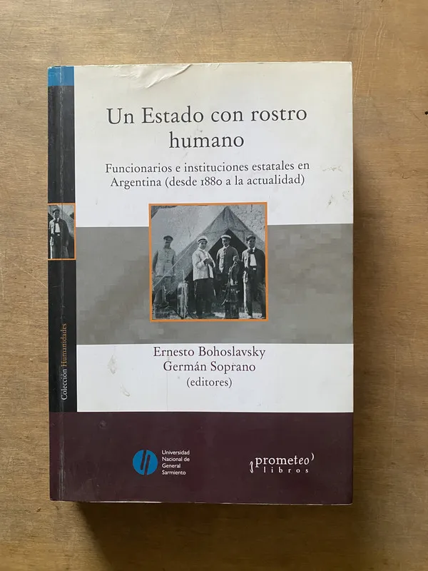 Tapa de Un Estado con rostro humano - Bohoslavsky (3x4)