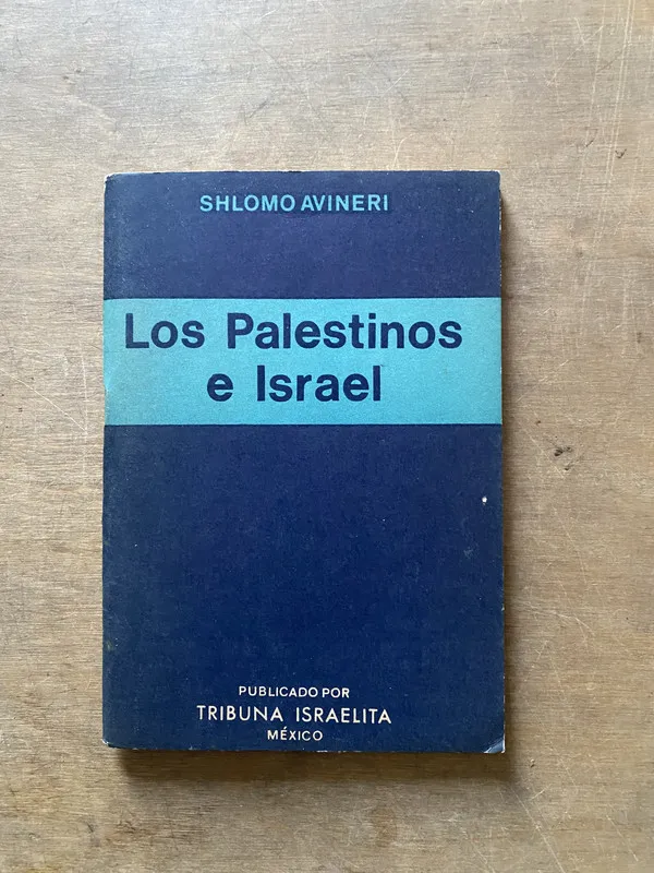 Tapa de Los Palestinos e Israel - Avineri Shlomo (3x4)