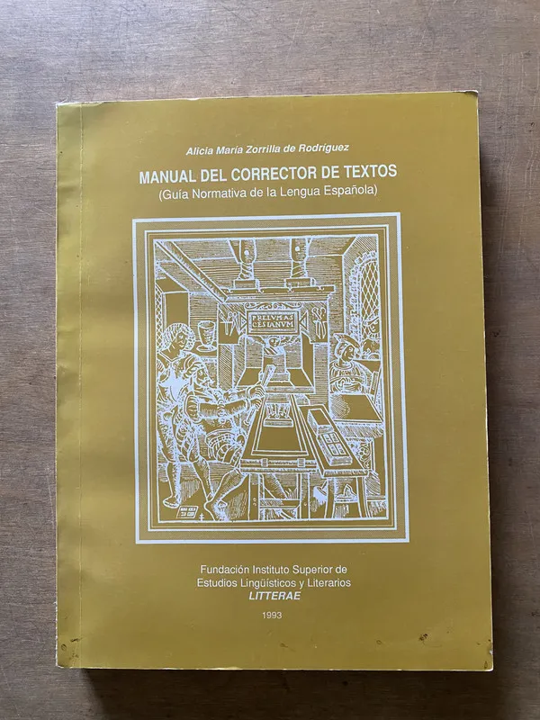 Manual del corrector de textos - Zorrilla de Rodriguez (3x5