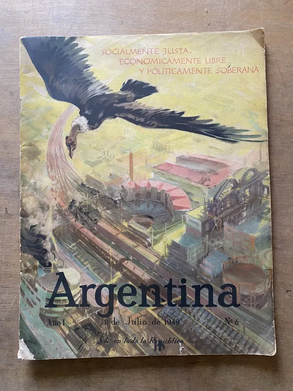 Año 1 nro 6 - Argentina Socialmente Justa (3x7)