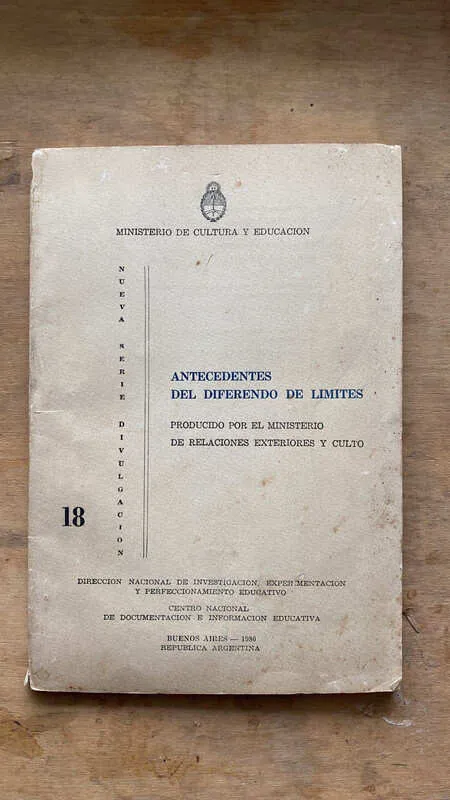 Antecedentes Del Diferendo De Limites (J4)