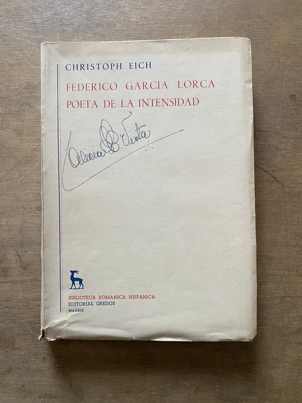 Federico Garcia Lorca - Eich Christoph (3u1)
