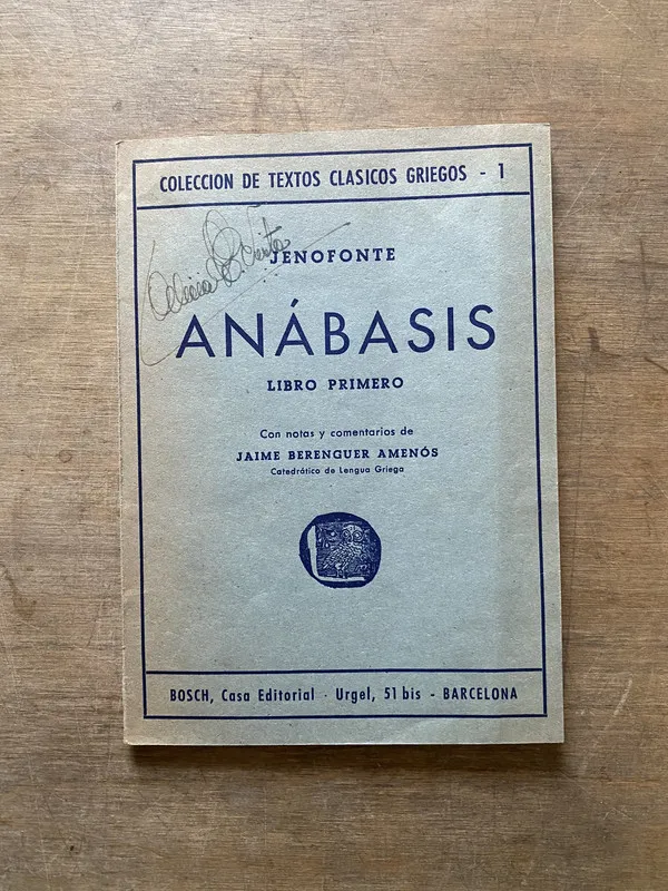 Anabasis - Jenofonte (3u1)