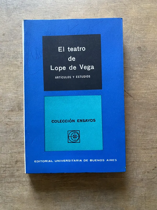Articulos y estudios - El teatro de Lope de Vega (3u1)