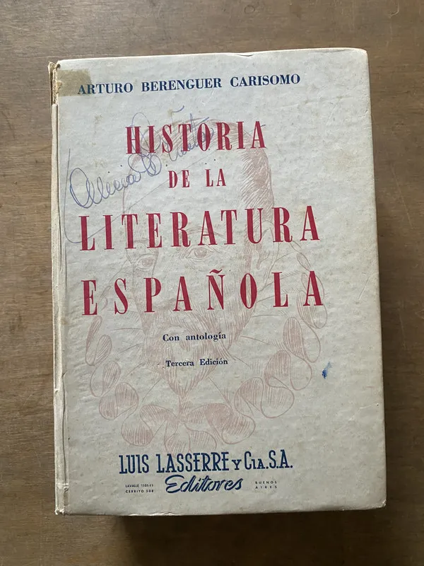 Historia de la Literatura - Berenguer Carisomo (3u2)