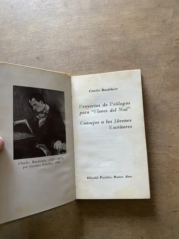 Proyectos de Prologos para 'Flores del - Baudelaire (3u2)