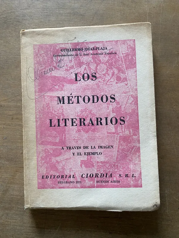 Los Metodos Literarios - Diaz-Plaja Guillermo (3u3)
