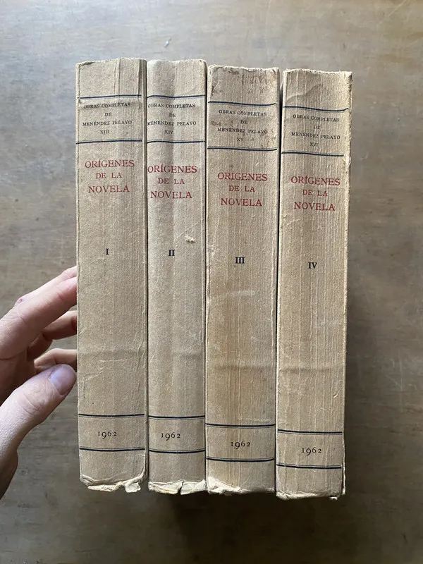 Origenes de la Novela - Menendez Pelayo (3u3)