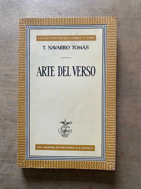 Arte del Verso - Navarro Tomas T. (3u3)