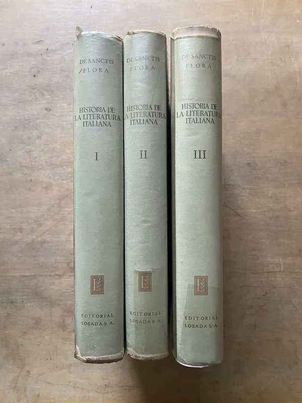 Historia de la Literatura - De Sanctis / Flora (3u4)