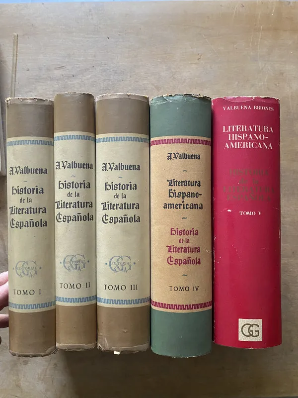 Historia de la Literatura Española - Valbuena A. (3u4)
