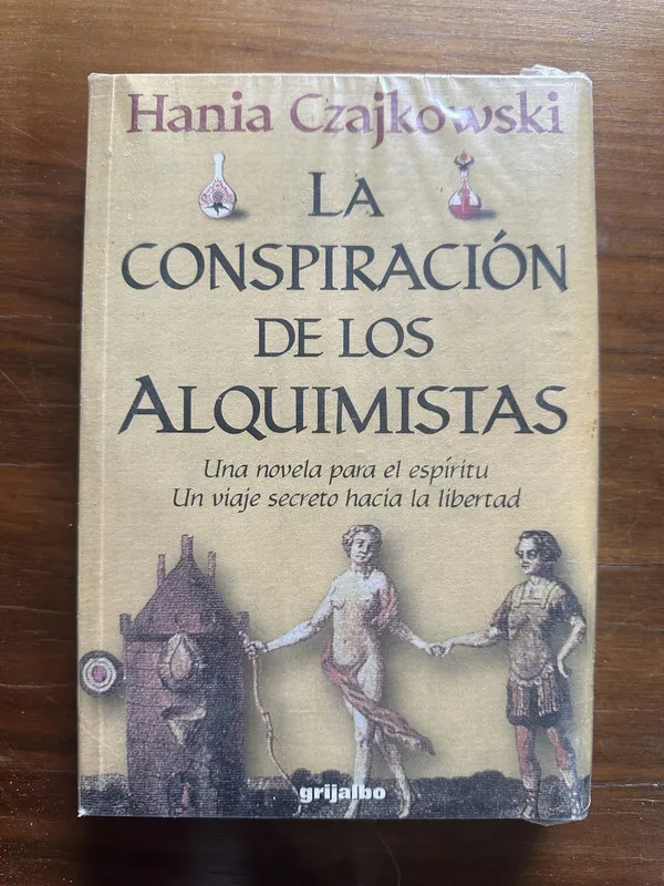 Tapa de La conspiracion de los alquimistas - Czajkowski Hania (5c1)