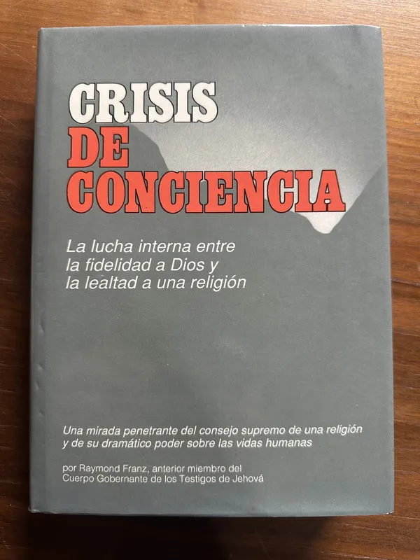 Tapa de Crisis de conciencia - Franz Raymond (5c1)