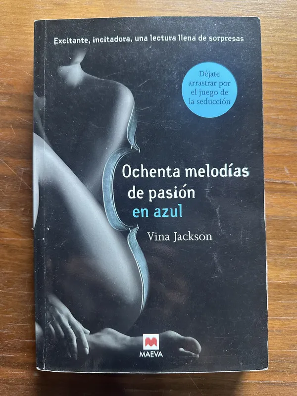 Tapa de Ochenta melodias de pasion en azul - Jackson Vina (5c1)