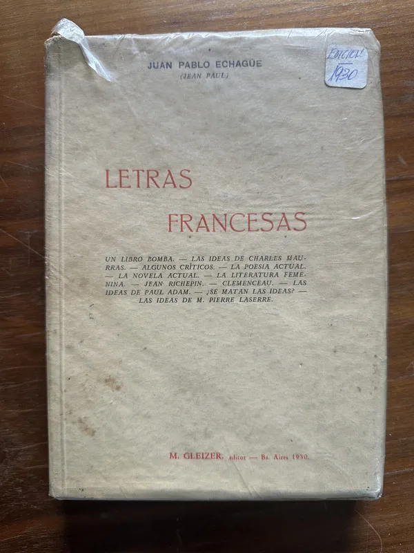Letras Francesas - Echagüe Juan Pablo (5c2)