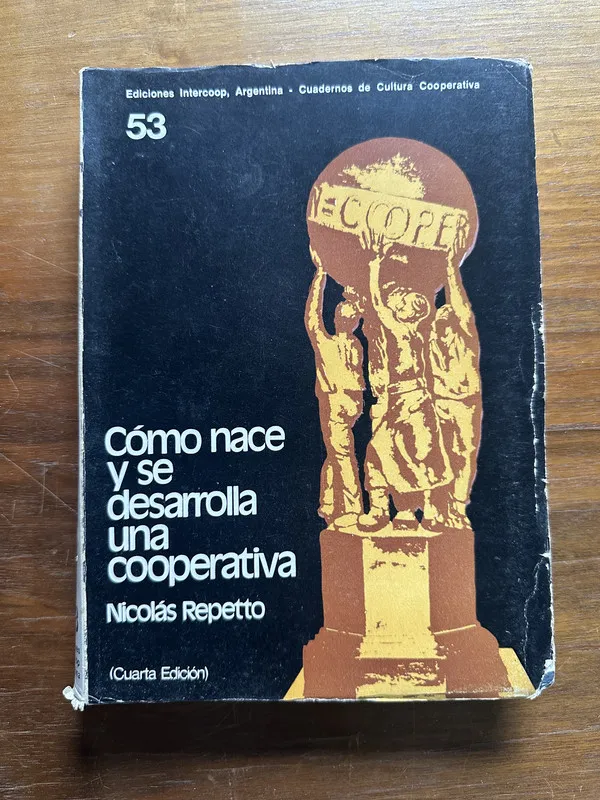 Tapa de Como nace y se desarrolla una cooperativa - Repetto (5c2)