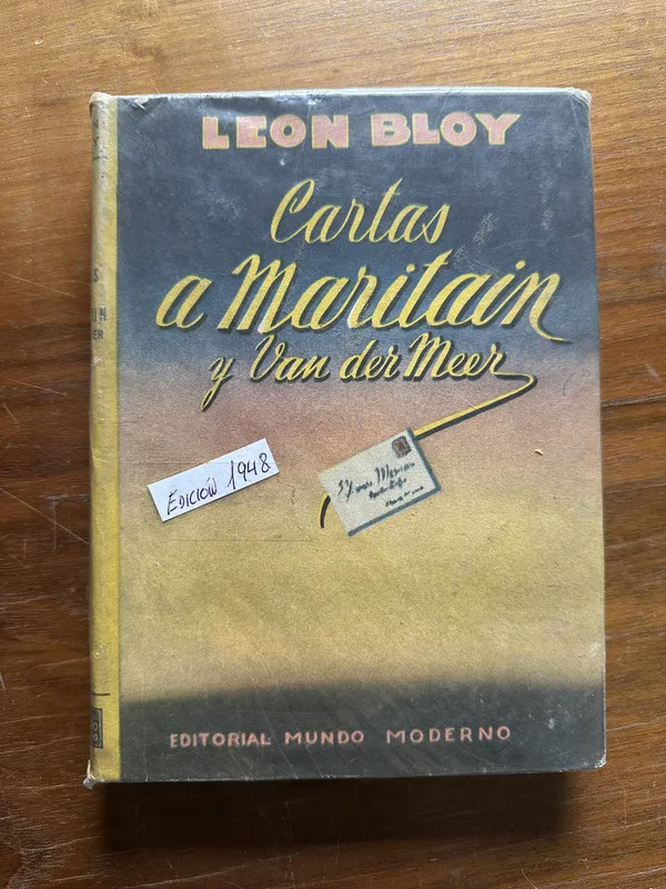 Cartas a Maritain y Van der Meer - Bloy Leon (5c2)