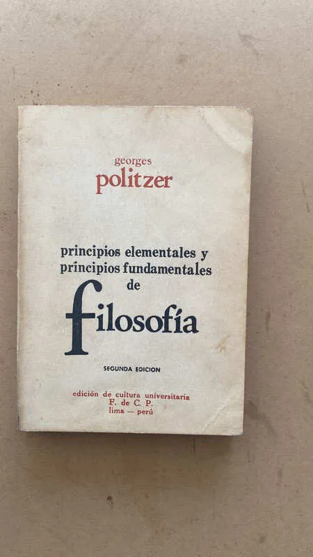 Principios Elementales Y Principios Fundament- Politzer (d7)