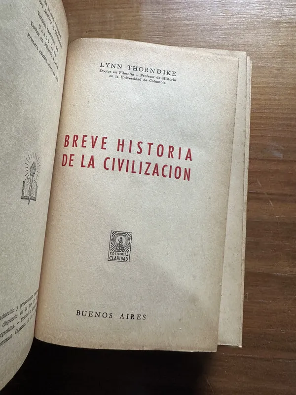 Breve Historia de la Civilizacion - Thorndike Lynn (5c2)