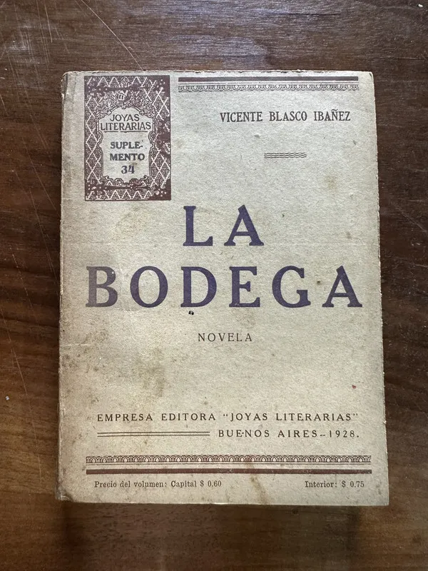 La Bodega - Blasco Ibañez Vicente (5c4)