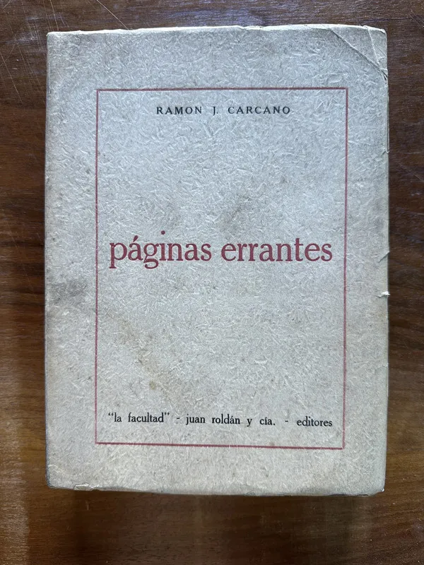 paginas errantes - Carcano Ramon J. (5c5)