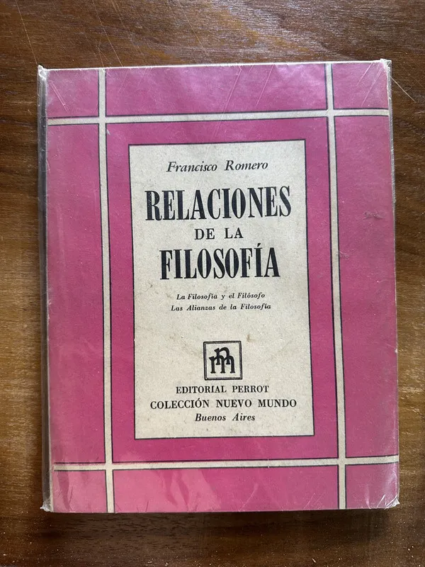 Relaciones de la Filosofia - Romero Francisco (5c6)