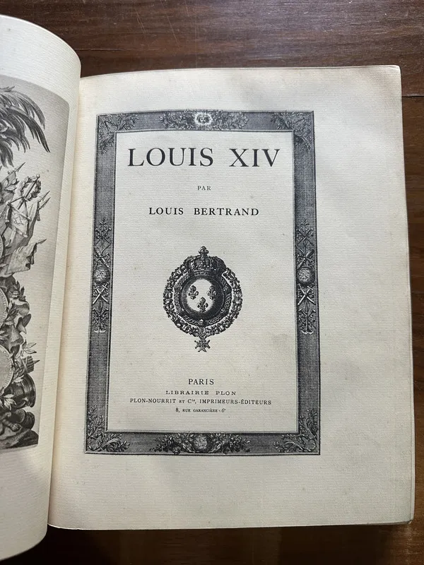 Louis XIV (en frances) - Bertrand Louis (5c7)