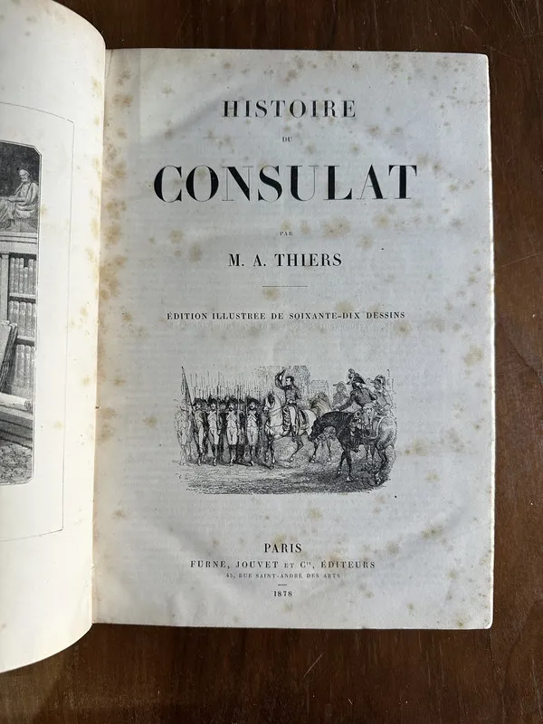 Histoire du Consulat (en frances) - Thiers M. A. (5c7)