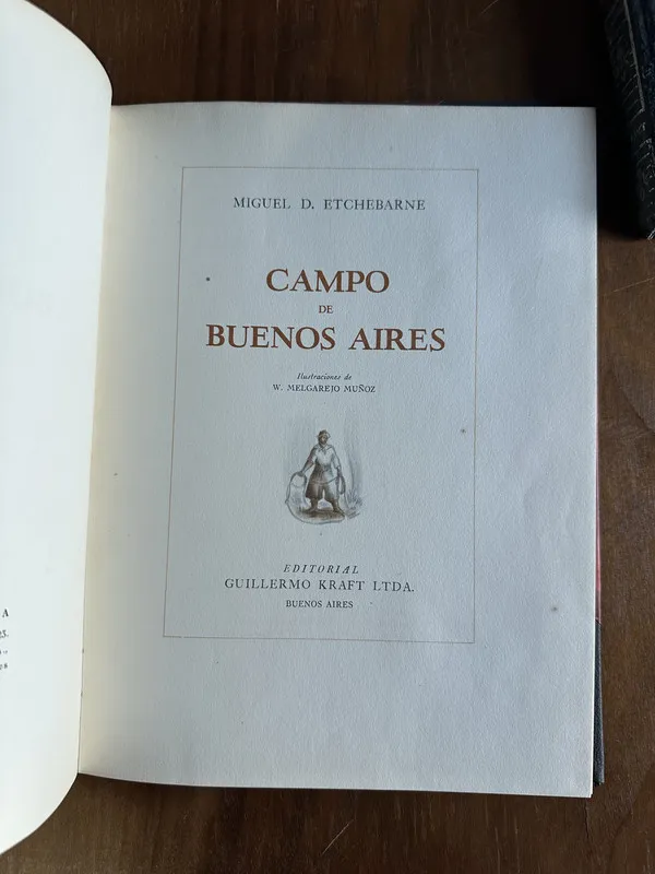 Tapa de Campo de Buenos Aires - Etchebarne Miguel D. (5c7)
